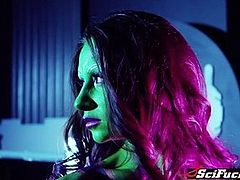 SciFucks – Gamora is under mind control sucking Quill cock