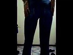 Crossdresser Skinny Jeans and Rings