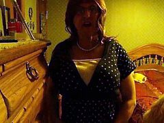 norma crossdressing at home