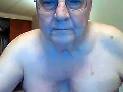 grandpa show on webcam