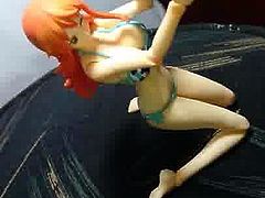 Nami (Summer Vacation) One Piece figure Hot pose Cumshot 1.