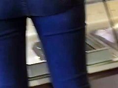 Firm Teen Ass in Bakery