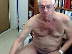 grandpa cock show nipple play