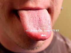 Tongue Fetish - Mike Hauk Tongue Video 3