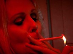 Hot Horny Milf Julia Ann Blows A Cock & Smokes A Cigarette!