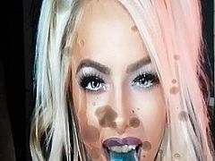 Liv Morgan cum tribute #3