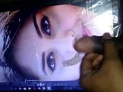 Surbhi hot lovely spit cum tribute