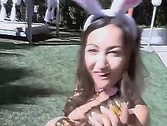 Sexy bunnies looking for eggs her snapchat menacing-fearsome elinaxgold