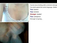 Videochat 006 Teen and pencil in pussy and ass for my dick