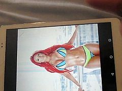 Cum tribute WWE Eva Marie - WWEman