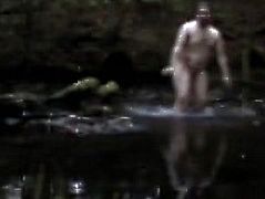 Public Nudity - Swimming in Public Lake