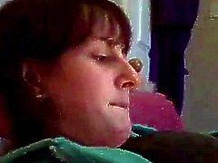 Irish girl has orgasm on live cam