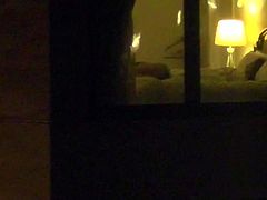 Hotel Window - Cute Couple 1