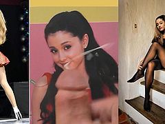 Cum tributes for Ariana Grande