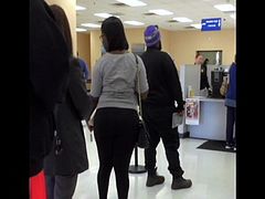 Qwik Ebony Big Butt Milf at the DMV!