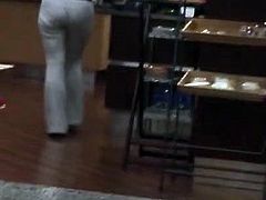 Milf booty in  sweat pants part2