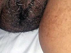 Mature pussy wet dildo masturbation