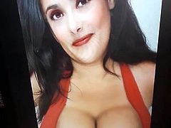 Salma Hayek cum tribute massive load