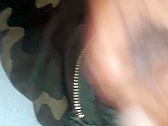 Jacking off outside