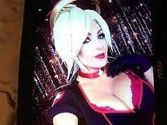 (Tribute) Cumming on Jessica Nigri