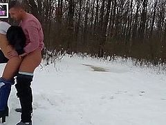 girlfriend fucked outdoors in the show