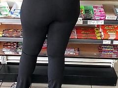 Ebony thick phat ass