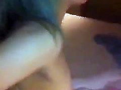 My anal slut plays with her tight bkack ass hole