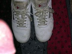 Wet brand new Reebok princess cummed part 2