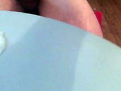 Thick spurts on my table