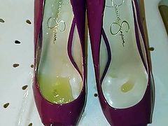 requested to piss her red pumps