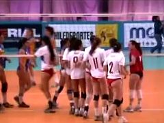 Voleibol chileno U Catolica vs Boston 2006 (bikini)