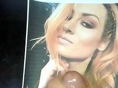 Becky Lynch cum tribute #1