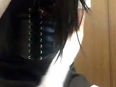 Japanese Crossdresser Great Cumming 2