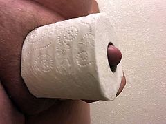 Small dick measure toilet roll test