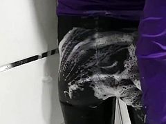 adidas leggings shower