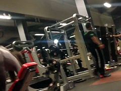 Big butts at gym, culazos en spandex