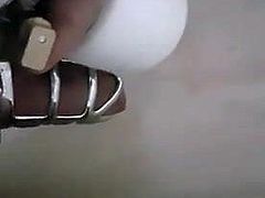 cumming in chastity