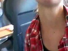 BJ On Train With Cum Swallow.