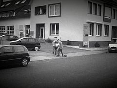 Sex in the street of Osnabrueck, Germany