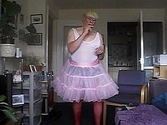 sissy petticoat