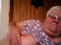 Webcam show from BBW Granny