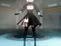 I want 2B (in her butt)