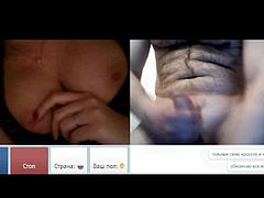 Videochat #88m Russian chick and my dick