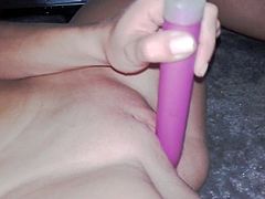My Girl E.... masturbate wet Pussy to a Porn