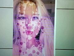 User petit-pois facial cum tribute