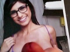 Mia Khalifa cum Tribute