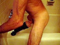 Fleshlight on the tub