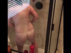 Wife shower before during after