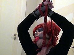 Sissy Slave Slowly Strangled!