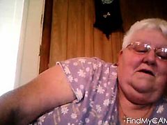 Webcam show from BBW Granny